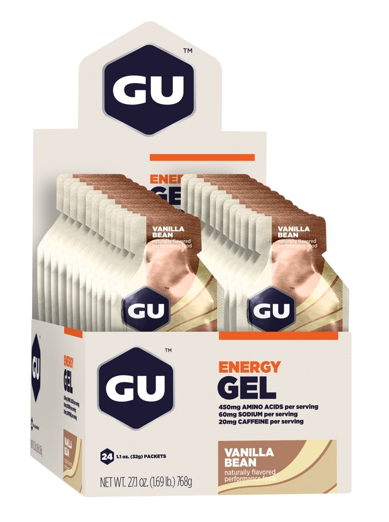 GU Energy Gel - Vanilla Bean - Box of 24