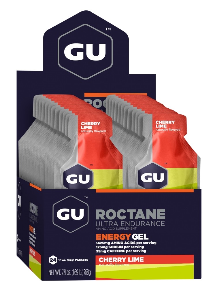 GU Energy Roctane Race Day Gel - Cherry Lime - Box of 24