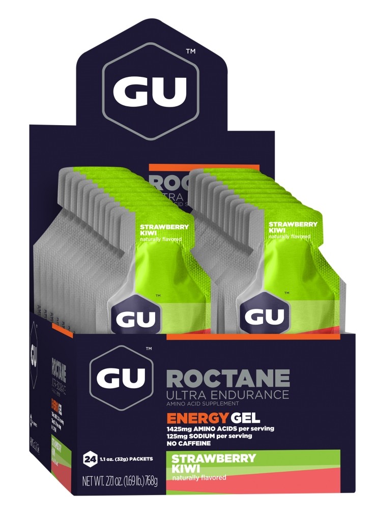 GU Energy Roctane Race Day - Strawberry Kiwi - Box of 24