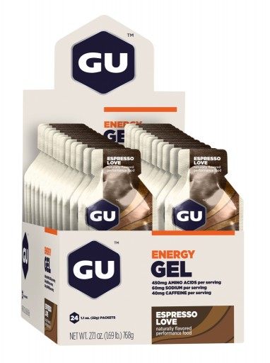 GU Energy Gel - Espresso Love - Box of 24