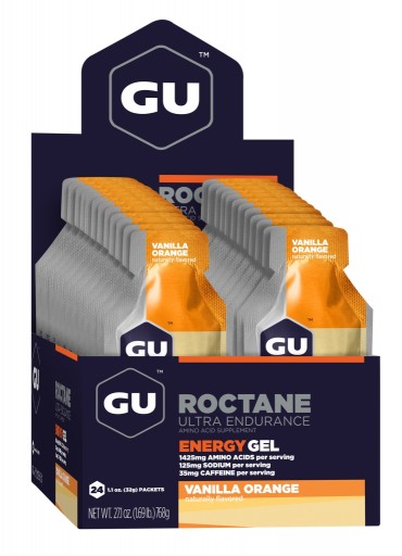 GU Energy Roctane Race Day Gel - Vanilla Orange - Box of 24