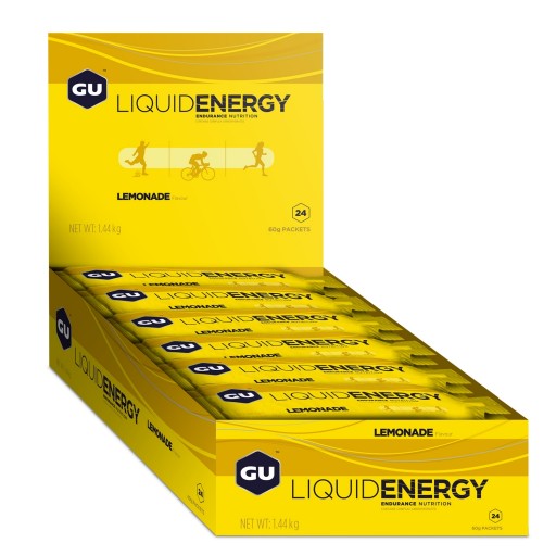 GU LIQUID ENERGY GELS - Lemonade 24 Pack