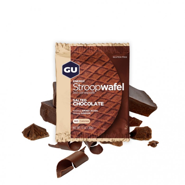 GU Stroopwafel - Salted Chocolate (Gluten Free)