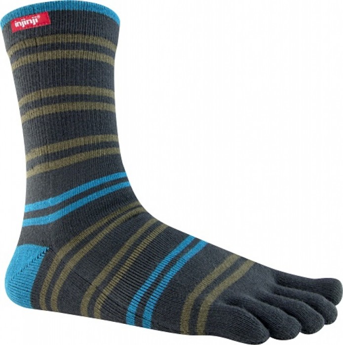 Injinji Sport Original Weight Crew - Torrey Dark Gray