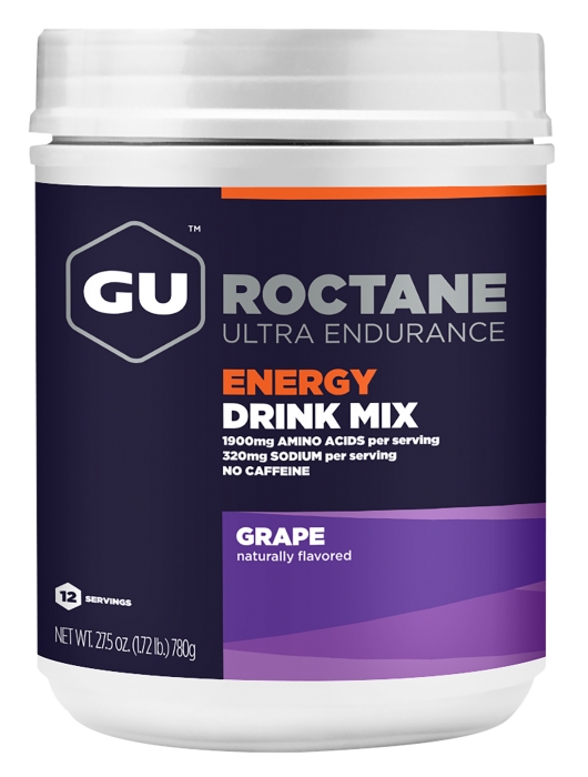 Roctane Ultra Endurance Energy Drink GRAPE 12 Serving Can UberSports